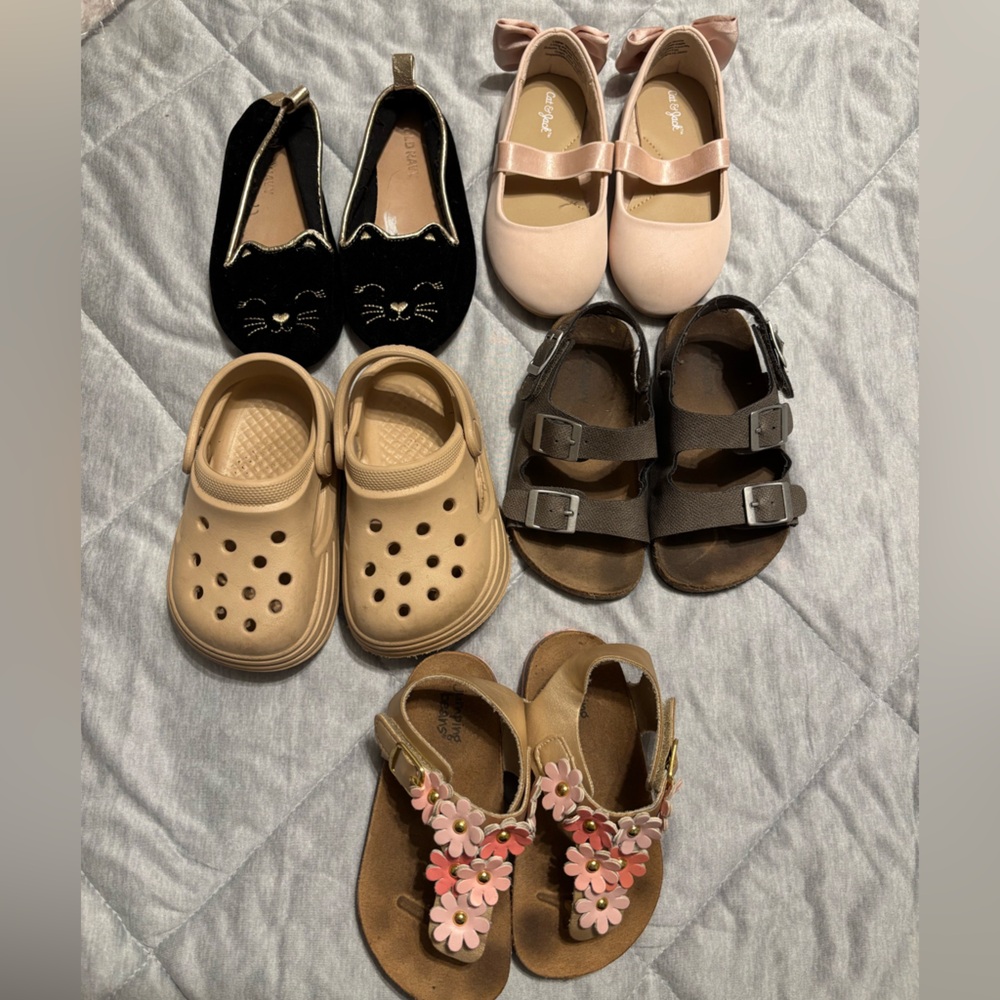 Toddler size 7 shoe lot